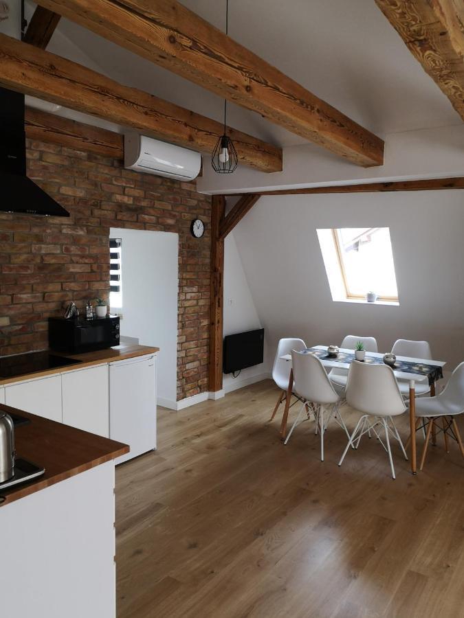 Апартаменты Apartament Attic Мендзыздрое Экстерьер фото